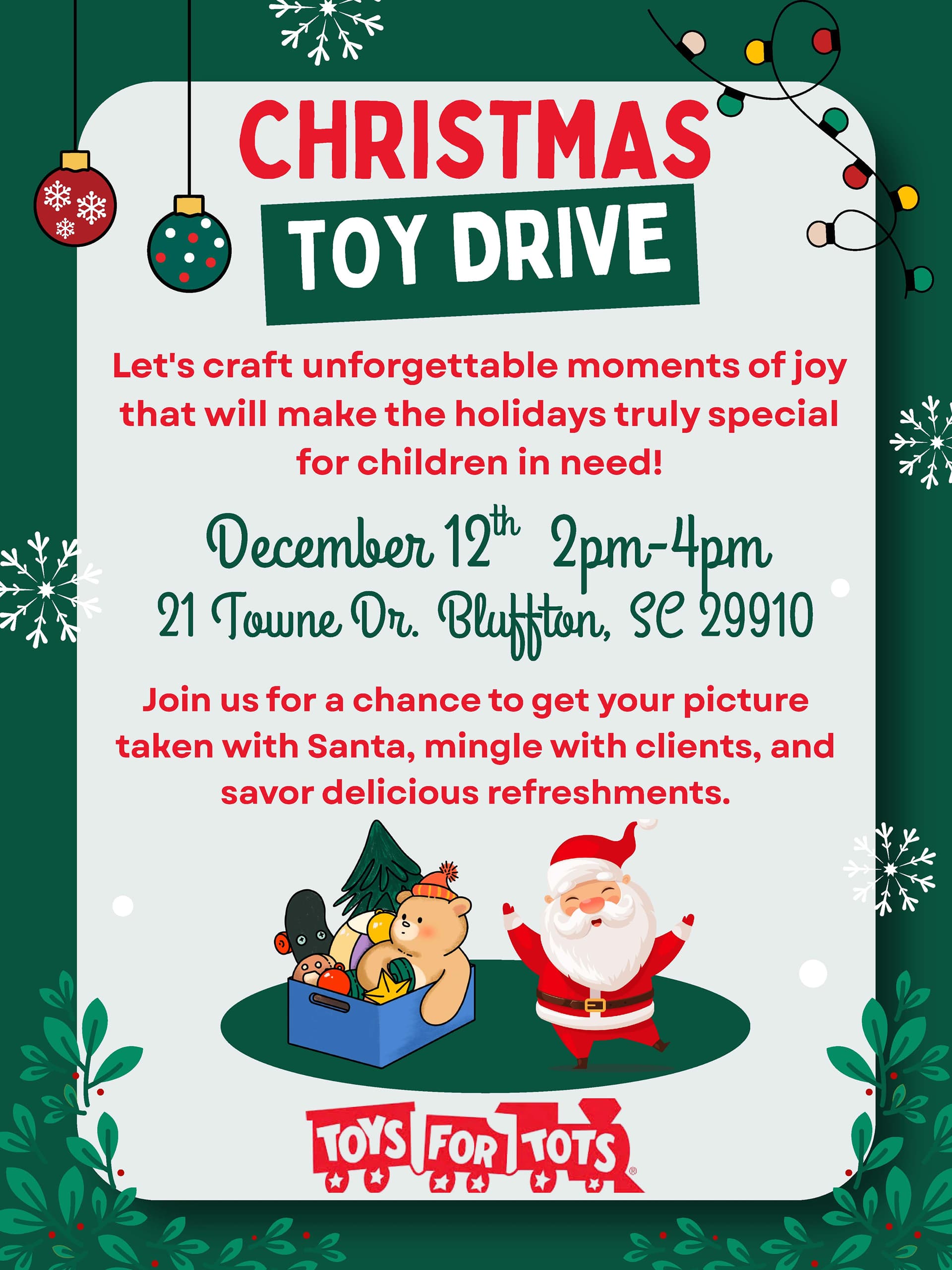 Christmas Toy Drive Poster 1
